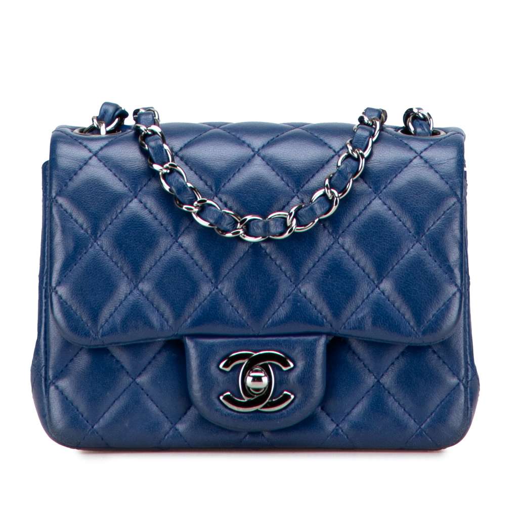 Chanel Mini Square Classic Lambskin Single Flap