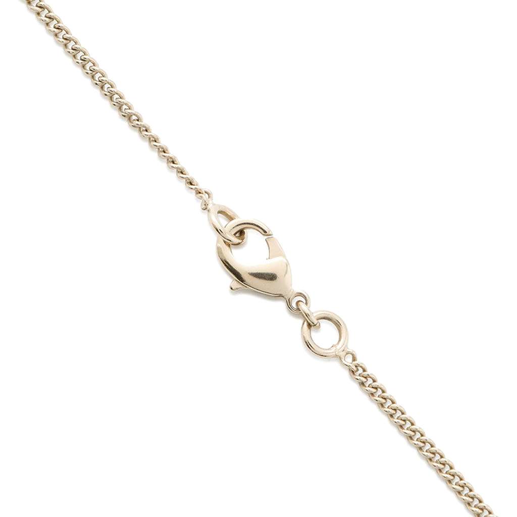 Chanel Gold Plated CC Charm Round Enamel No 5 Pendant Necklace - 4