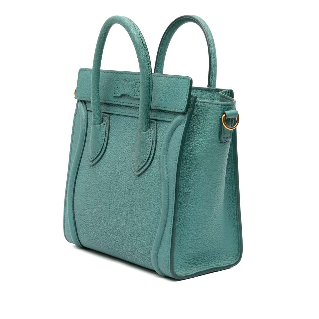 Celine Nano Goatskin Luggage Tote - 2