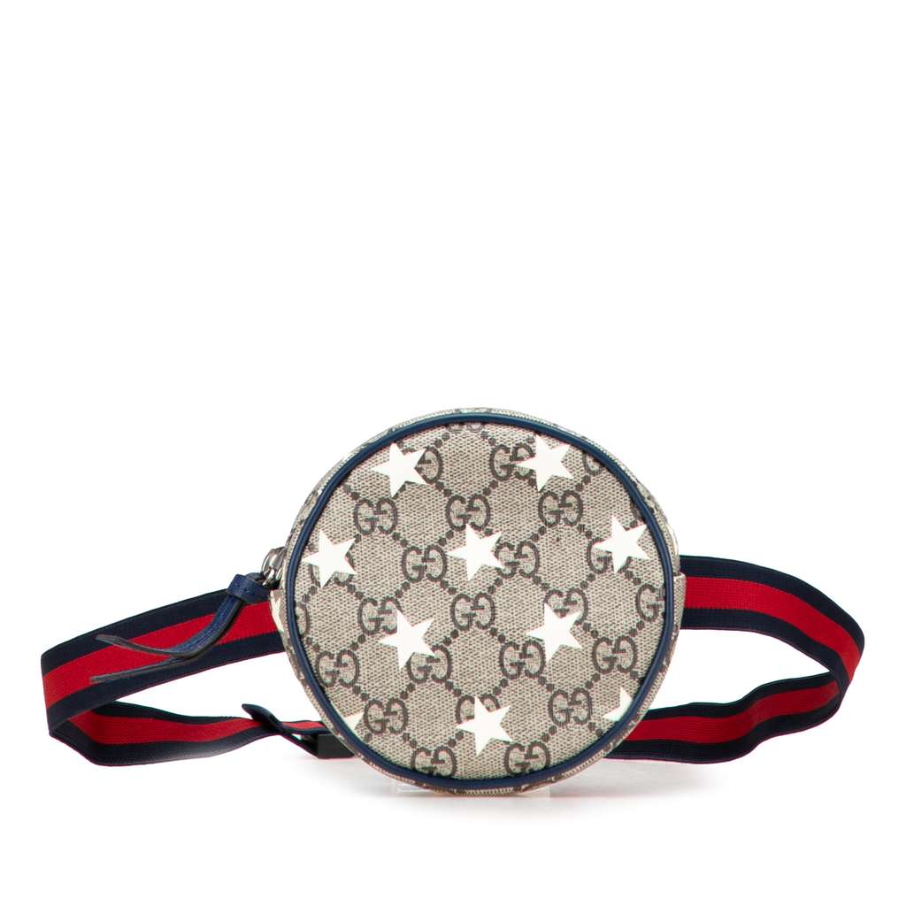 Gucci GG Supreme Kids Stars Belt Bag
