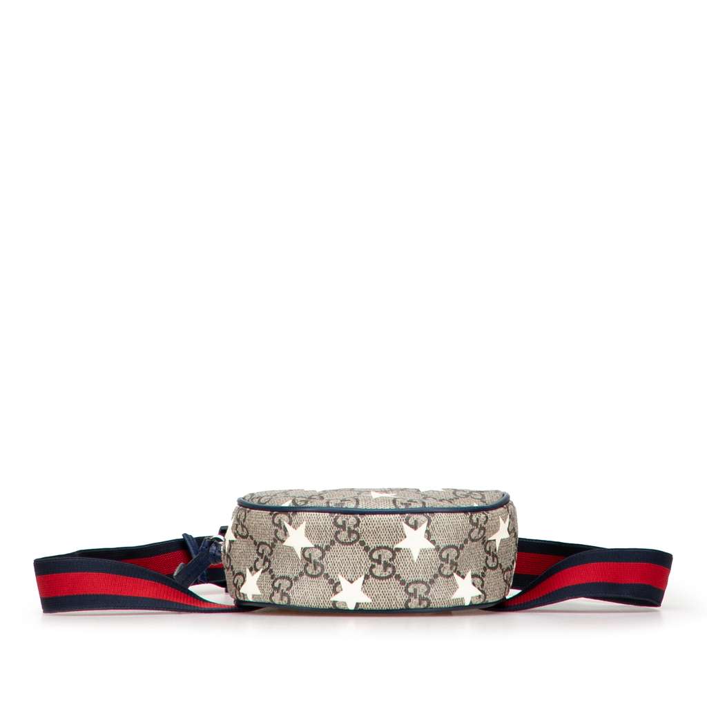 Gucci GG Supreme Kids Stars Belt Bag - Image 6