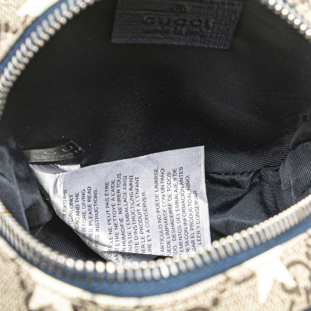 Gucci GG Supreme Kids Stars Belt Bag - 4