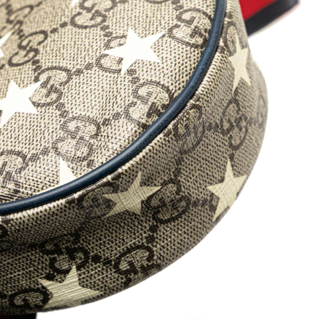 Gucci GG Supreme Kids Stars Belt Bag - Image 11