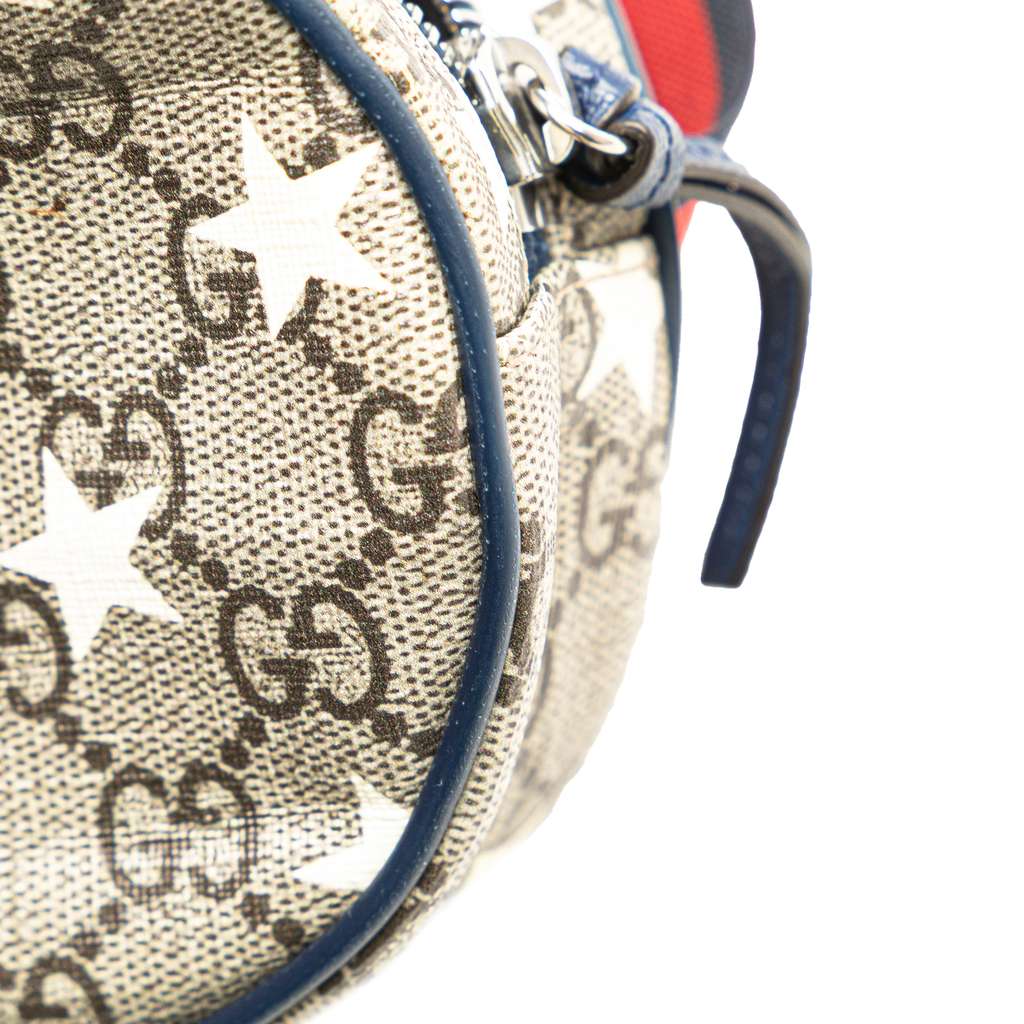 Gucci GG Supreme Kids Stars Belt Bag - Image 12