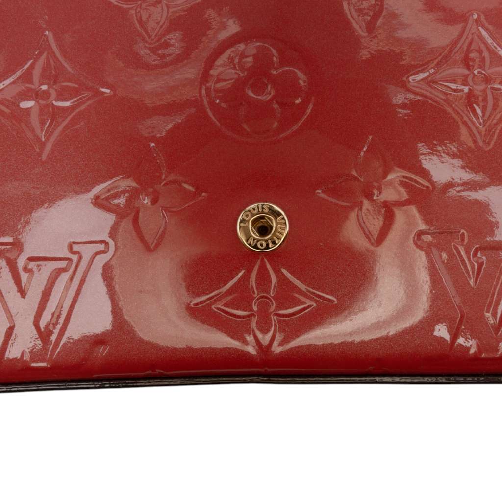 Louis Vuitton Monogram Vernis Pochette Felicie Valentine Dog - Detail 1