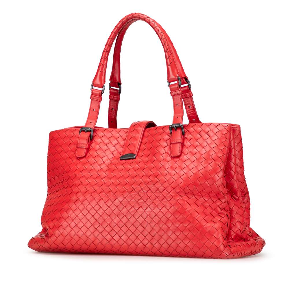 Bottega Veneta Medium Nappa Intrecciato Roma Tote - 2
