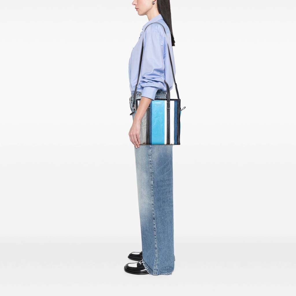 Balenciaga S Lambskin Bazar Shopper Satchel - Image 12