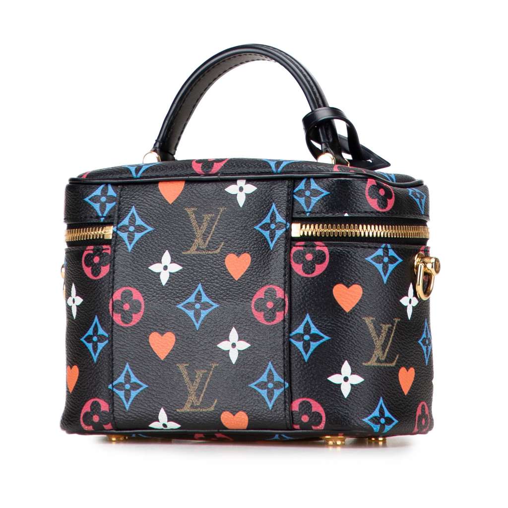 Louis Vuitton Monogram Game On Vanity Case PM - Back view