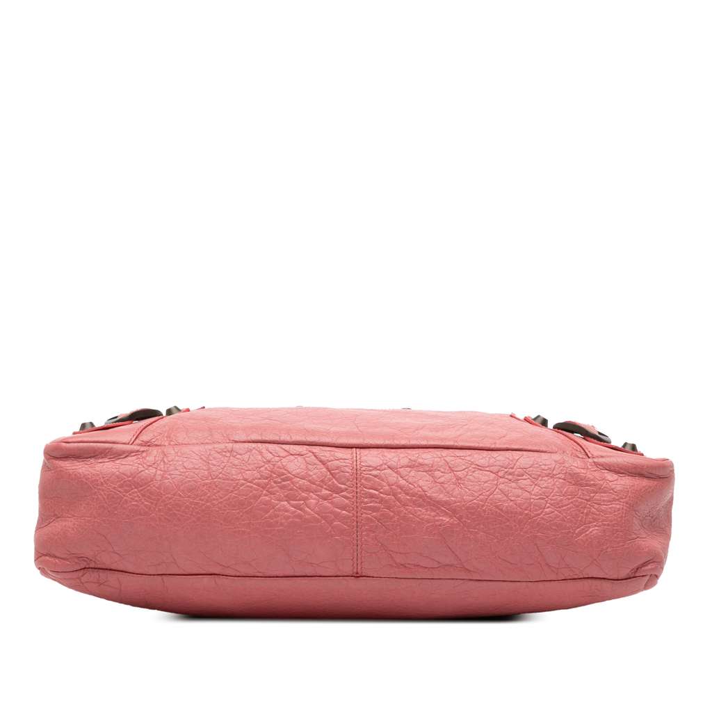 Balenciaga Lambskin Motocross Classic Town Satchel - Image 6