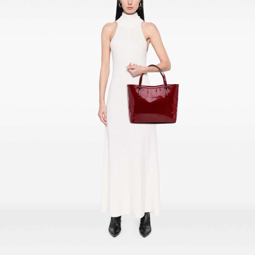 Gucci Patent Microguccissima Nice Tote - Image 13