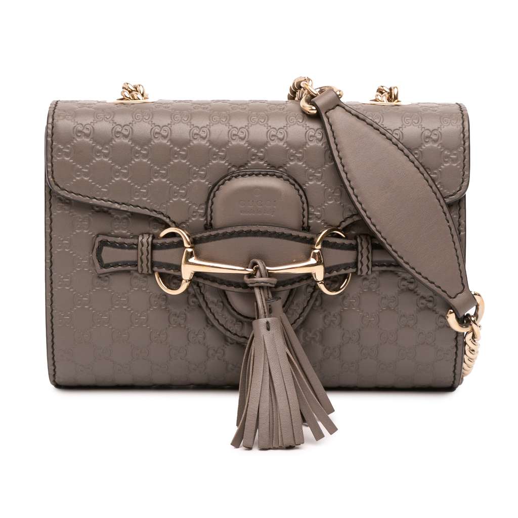 Gucci Mini Microguccissima Emily Crossbody
