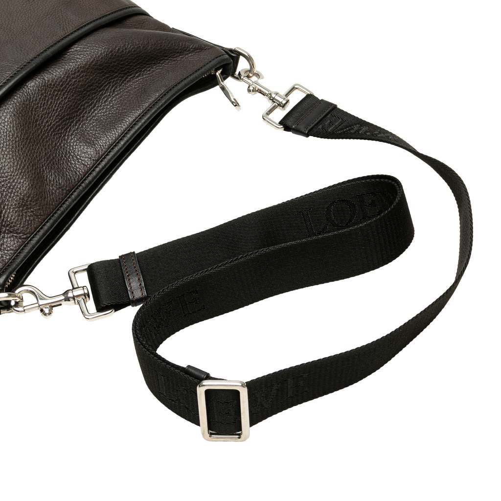 Loewe Anagram Leather Messenger Bag - Image 13