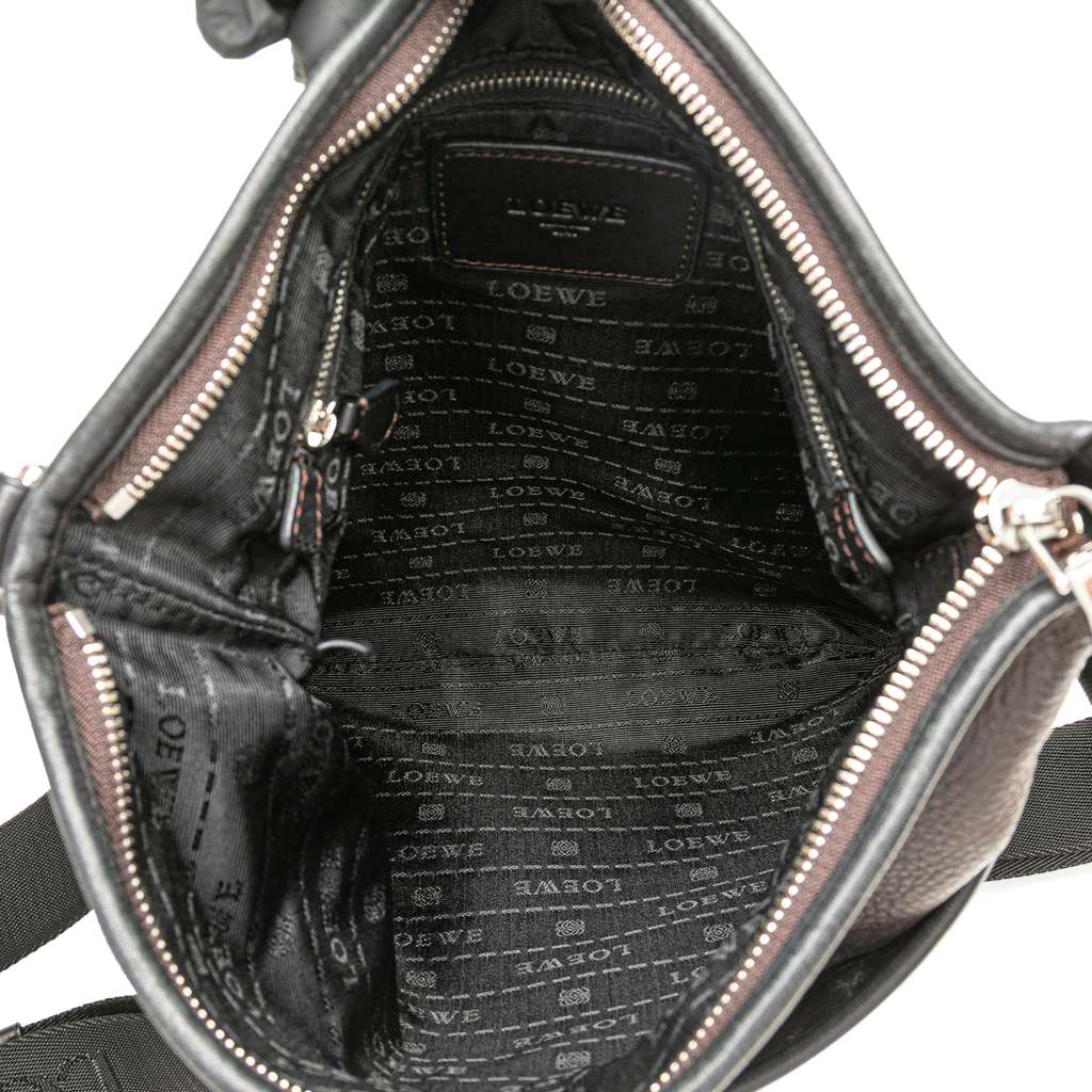 Loewe Anagram Leather Messenger Bag - 4