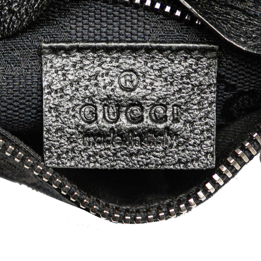 Gucci GG Canvas Double Pocket Belt Bag - Side view