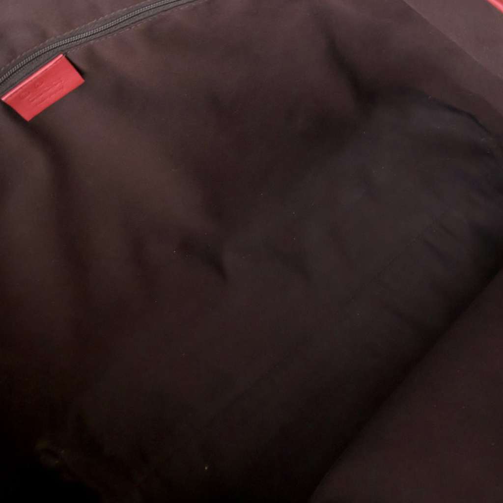 Gucci Large GG Supreme Logo Web Joy Tote - Side view