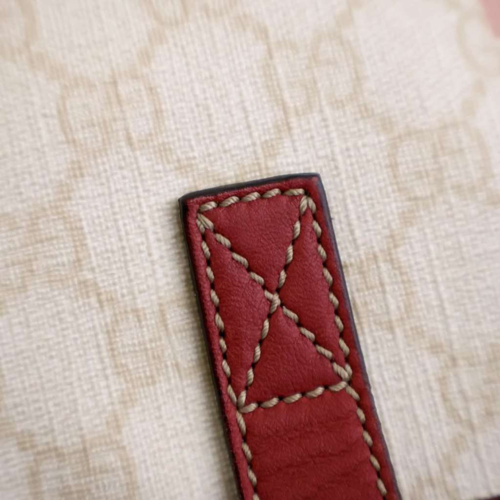 Gucci Large GG Supreme Logo Web Joy Tote - Detail 1