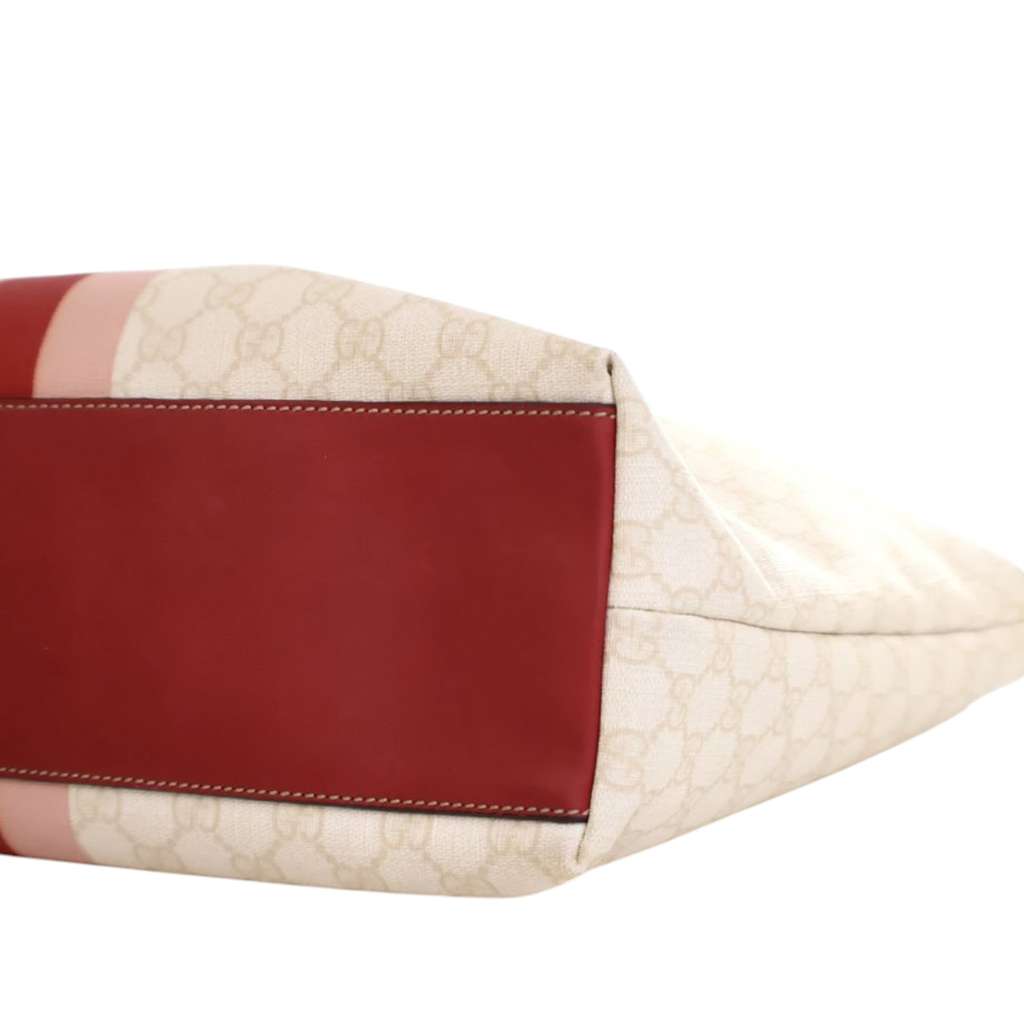 Gucci Large GG Supreme Logo Web Joy Tote - Image 12