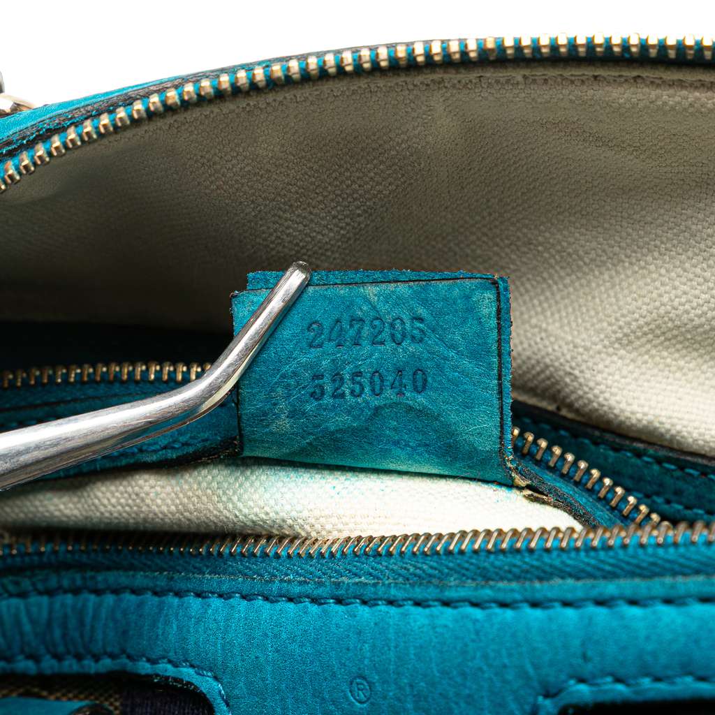 Gucci Medium GG Canvas Web Joy Boston Bag - Detail 1