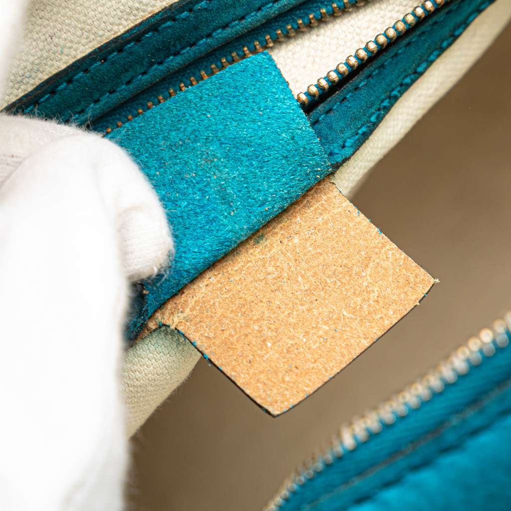 Gucci Medium GG Canvas Web Joy Boston Bag - Image 10