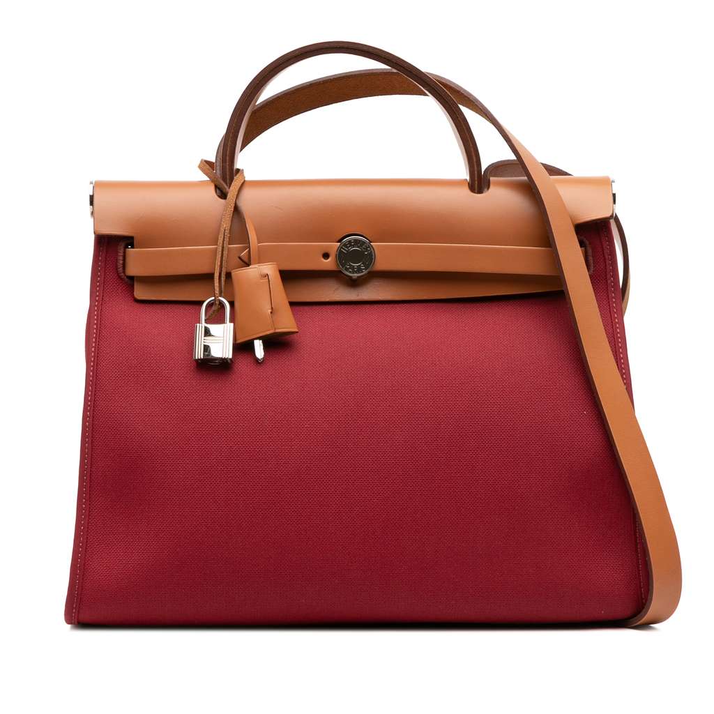 Hermès Toile Herbag Zip 31