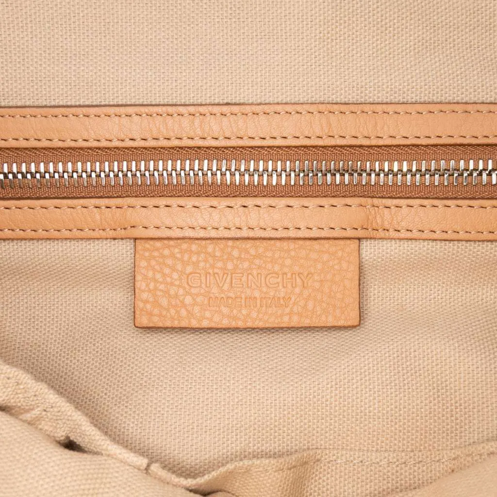 Givenchy Small Leather Nightingale Satchel Brown Leather Good - Box View