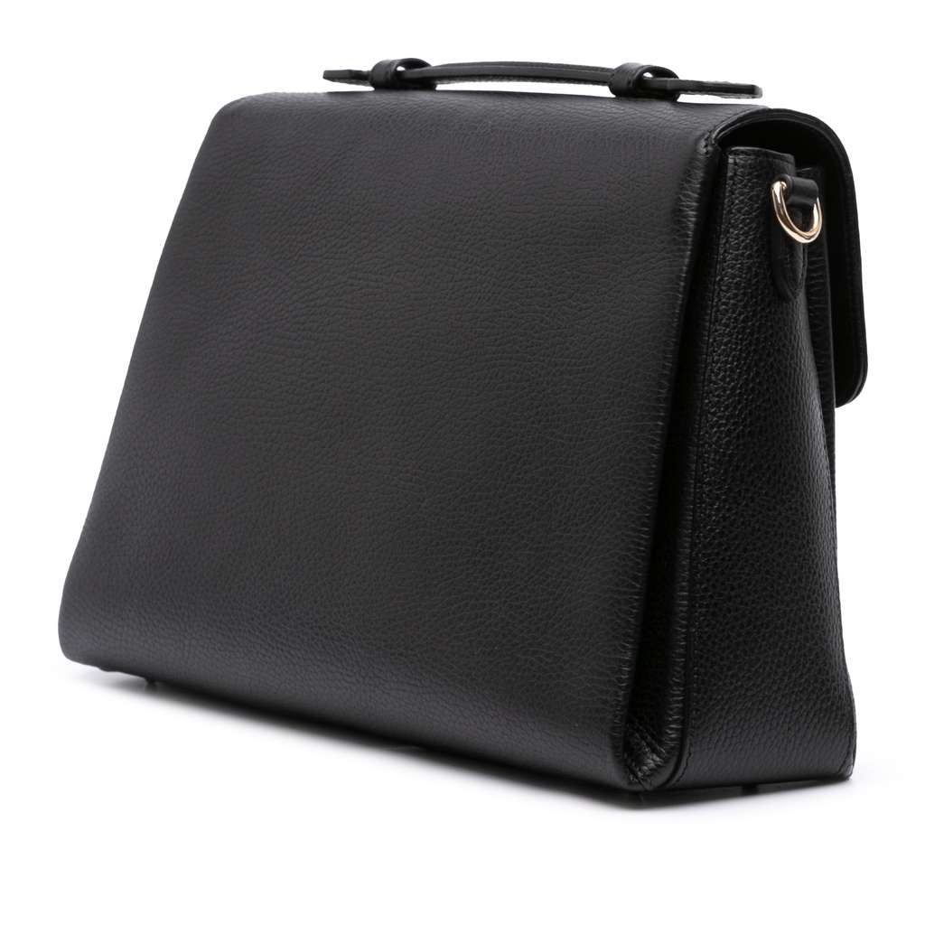 Gucci Medium Dollar Calf Interlocking G Satchel - Back view