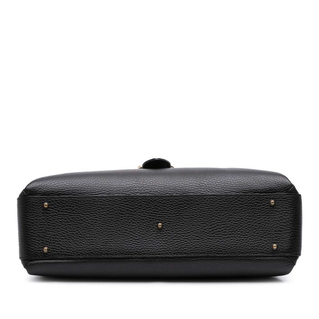 Gucci Medium Dollar Calf Interlocking G Satchel - Image 6