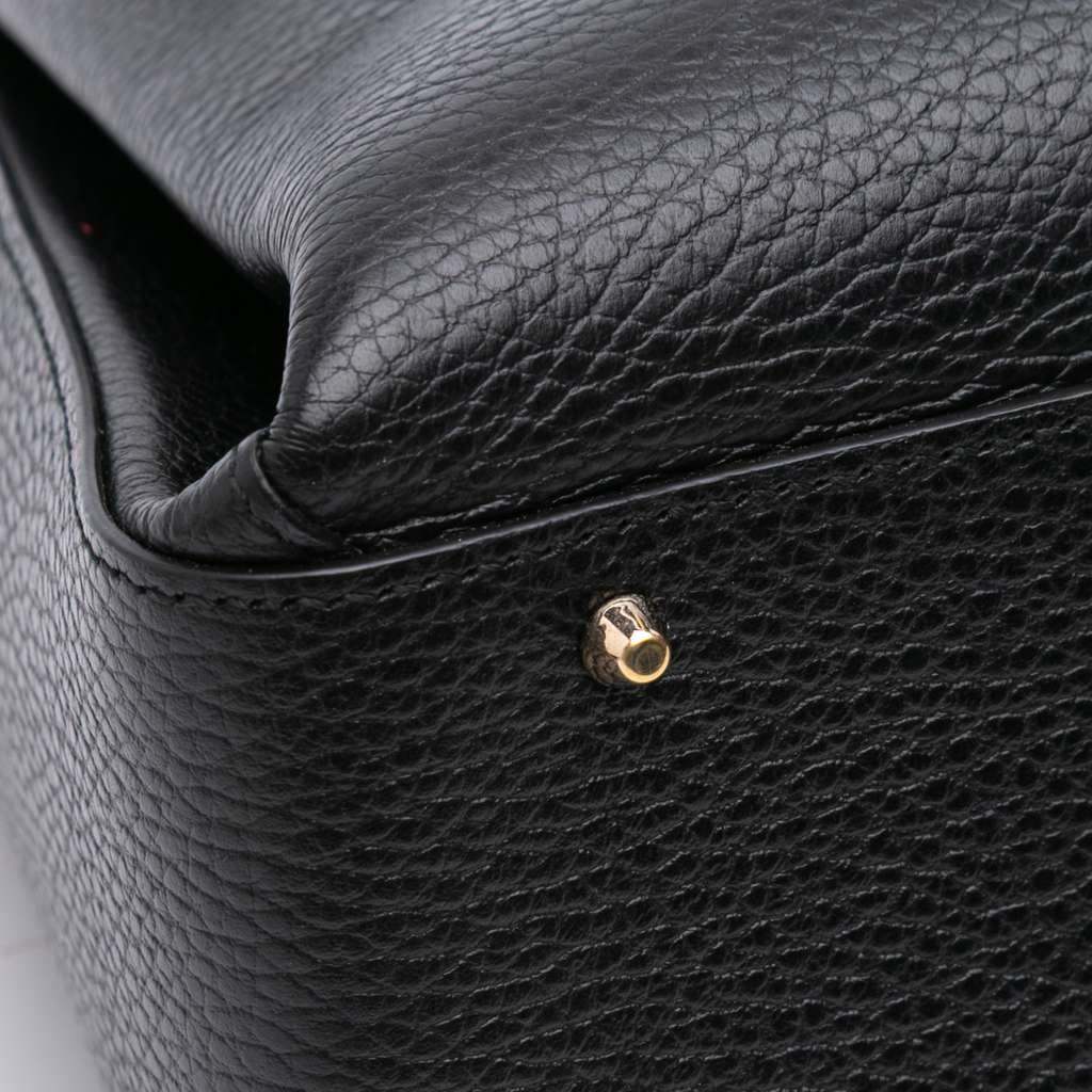 Gucci Medium Dollar Calf Interlocking G Satchel - Image 11