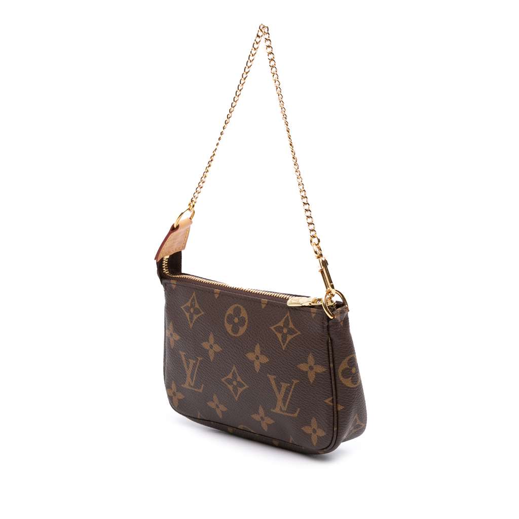 Louis Vuitton Monogram Mini Pochette Accessoires - Back view