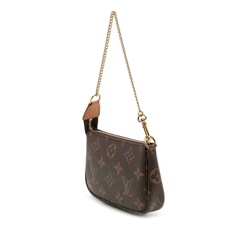 Louis Vuitton Monogram Mini Pochette Accessoires - Back view