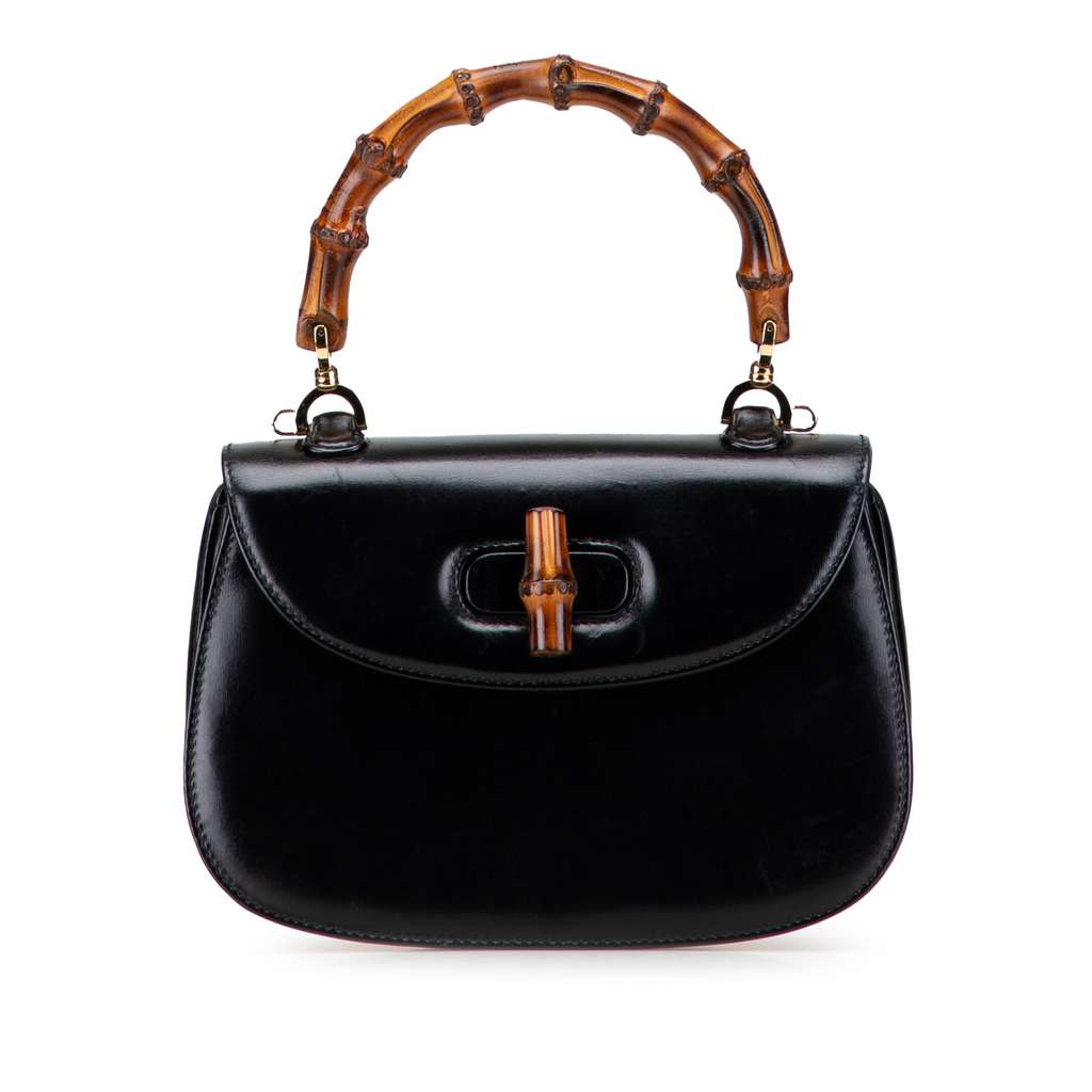 Gucci Calfskin Bamboo Night