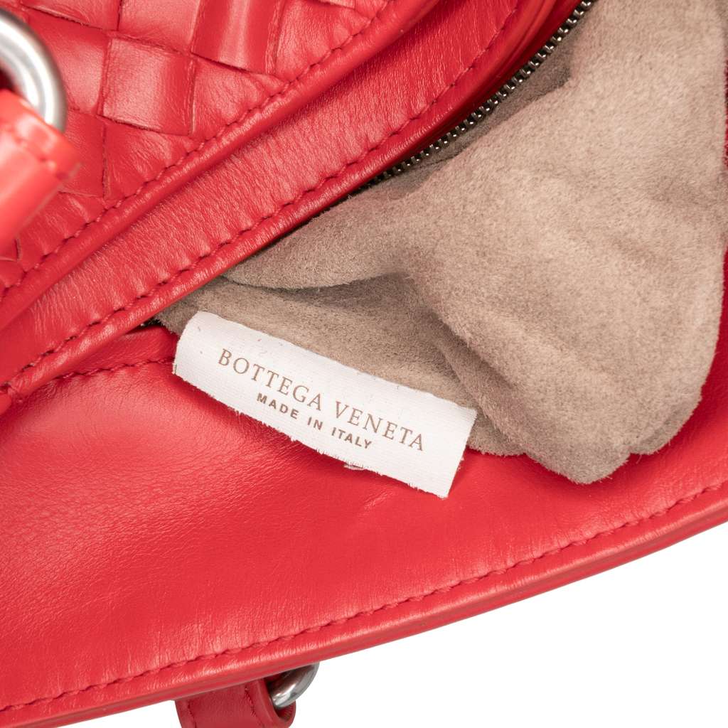 Bottega Veneta Small Nappa Intrecciato Roma Satchel - Detail 1