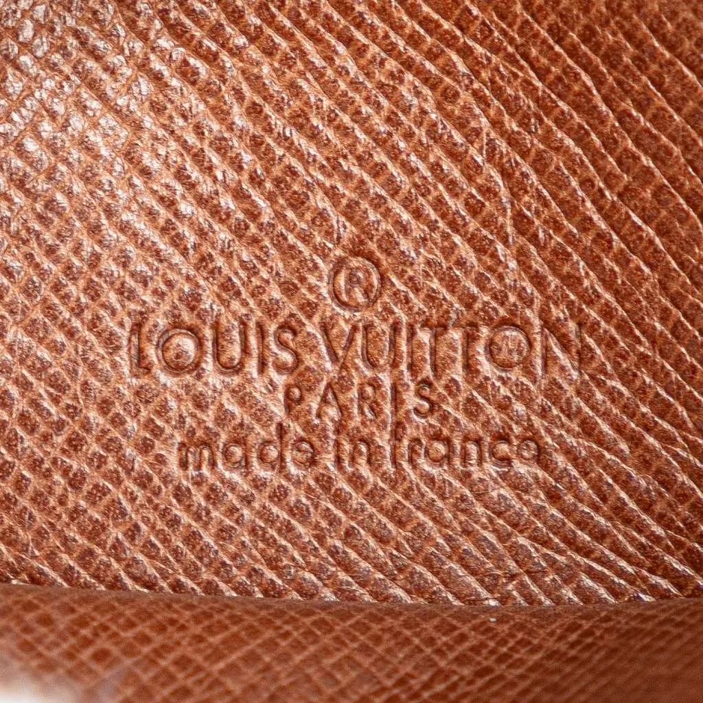 Louis Vuitton Monogram Pochette Secret Passport Holder Brown Good - Box View