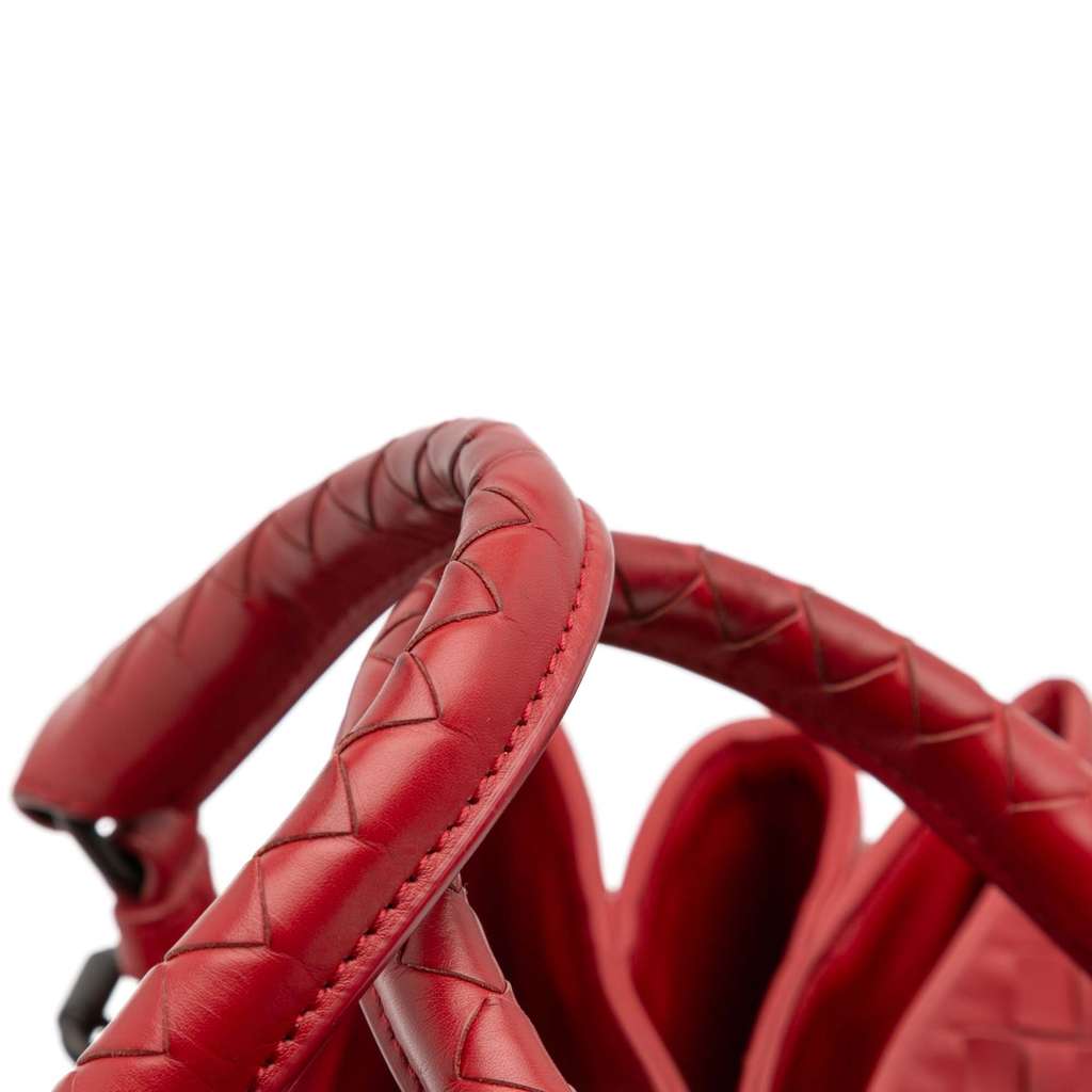 Bottega Veneta Small Nappa Intrecciato Roma Satchel - Image 13