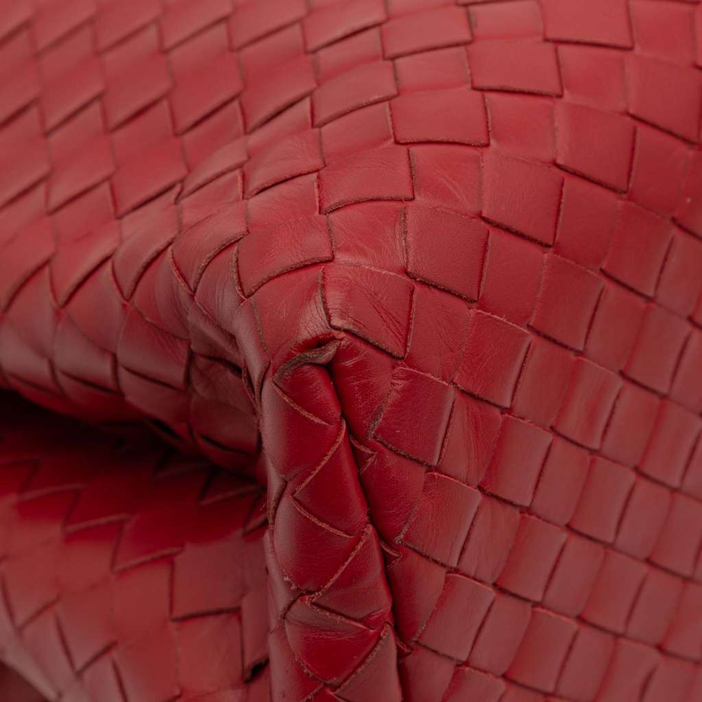 Bottega Veneta Small Nappa Intrecciato Roma Satchel - Image 11