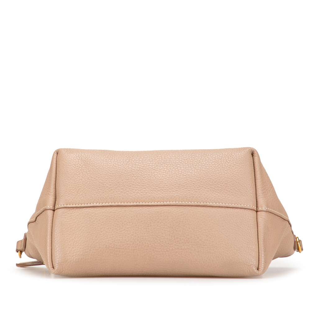 Prada Vitello Daino Zip Top Satchel - 3