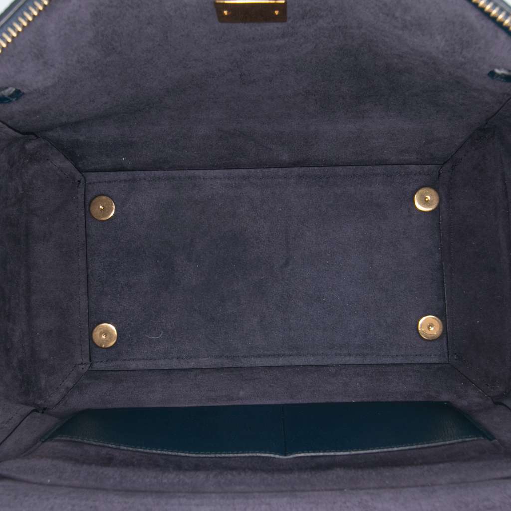 Celine Mini Grained Calfskin Belt Satchel - 4