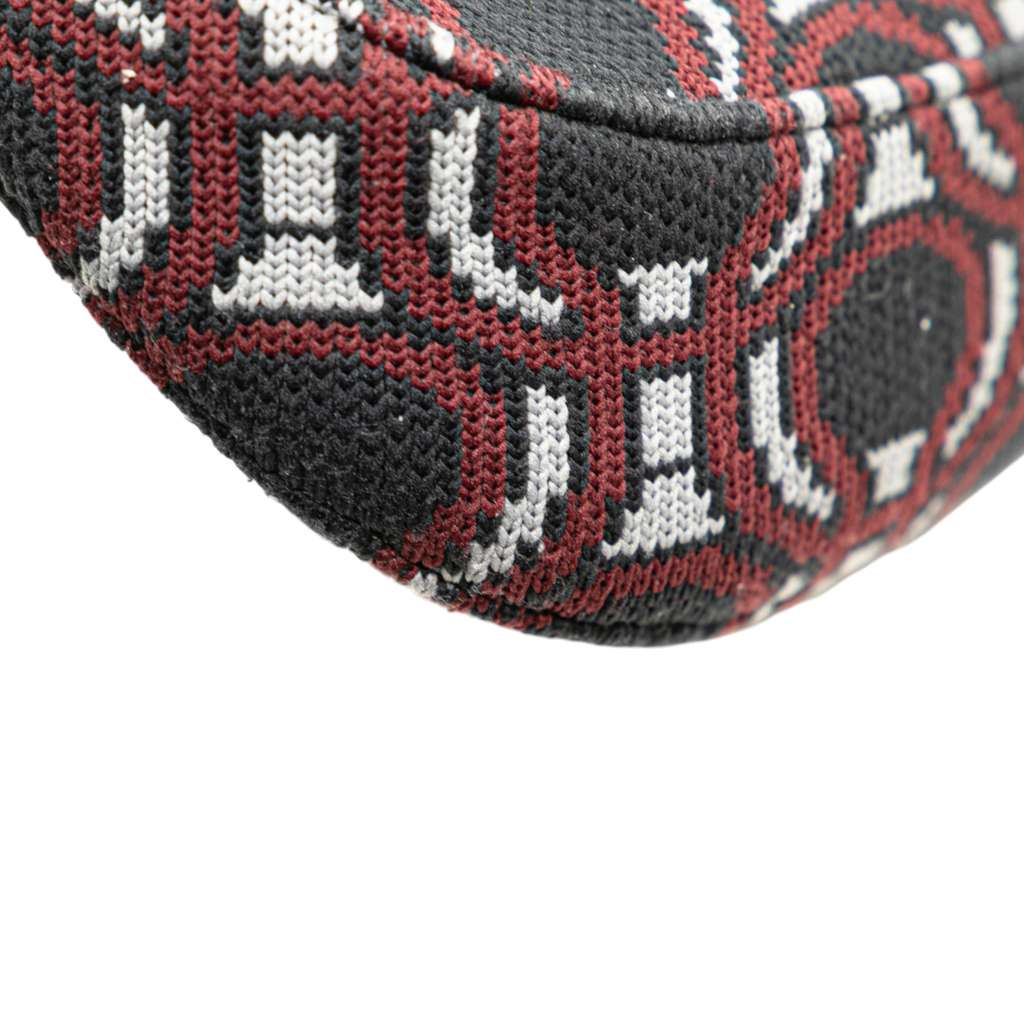 Prada Jacquard Knit Cleo Shoulder Bag - Image 10
