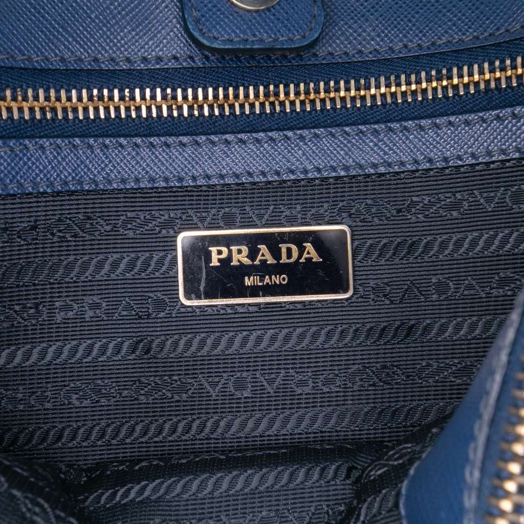 Prada Medium Saffiano Lux Galleria Satchel - Side view