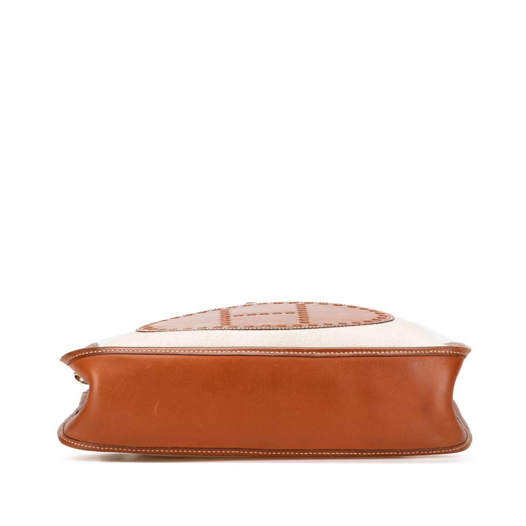 Hermès Toile and Barenia Evelyne GM - 3