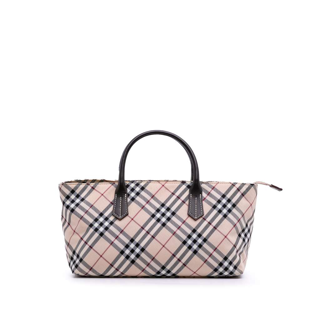 Burberry Nova Check Canvas Handbag