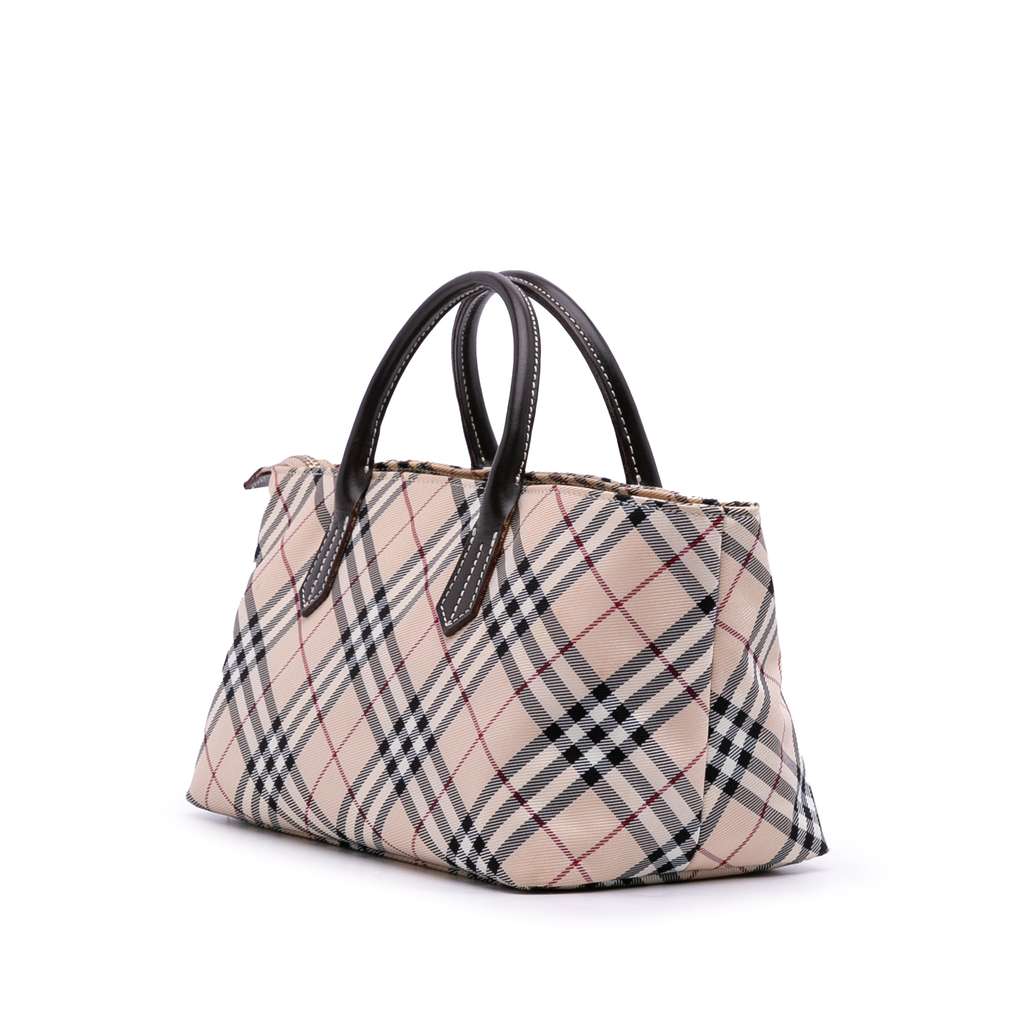Burberry Nova Check Canvas Handbag - 2