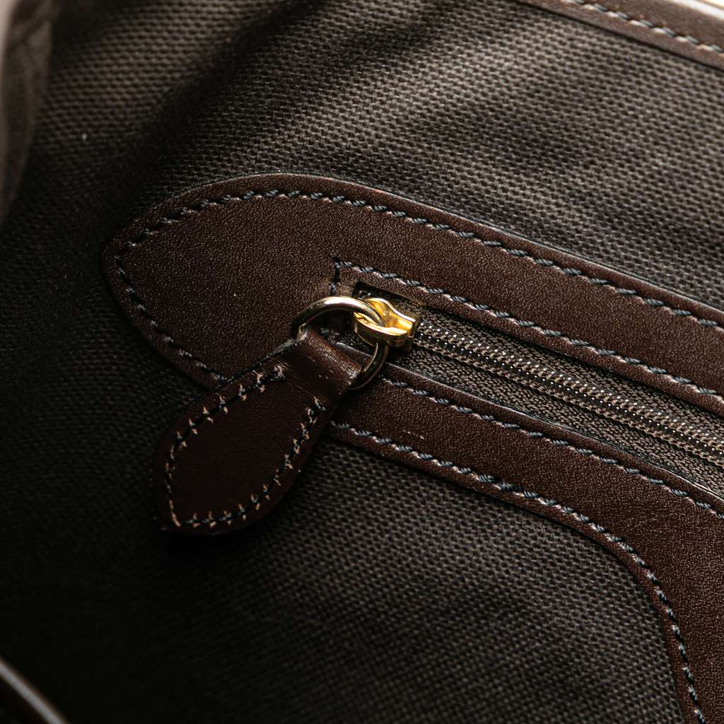 Burberry Haymarket Check Coated Canvas Tote - Image 11