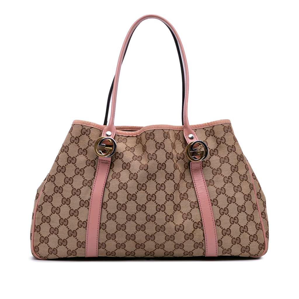 Gucci GG Canvas Twins Tote