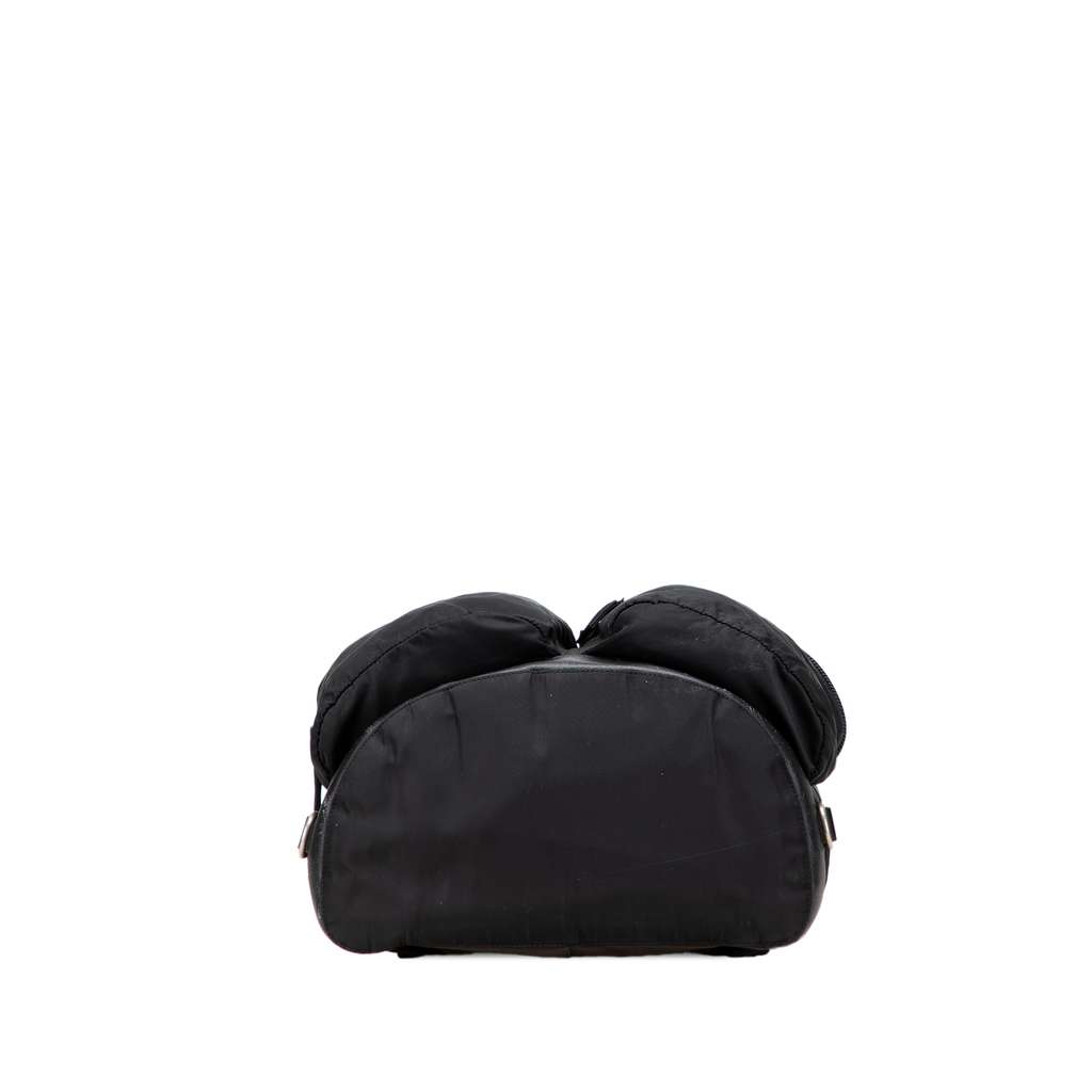 Prada Saffiano Trimmed Tessuto Backpack - 3