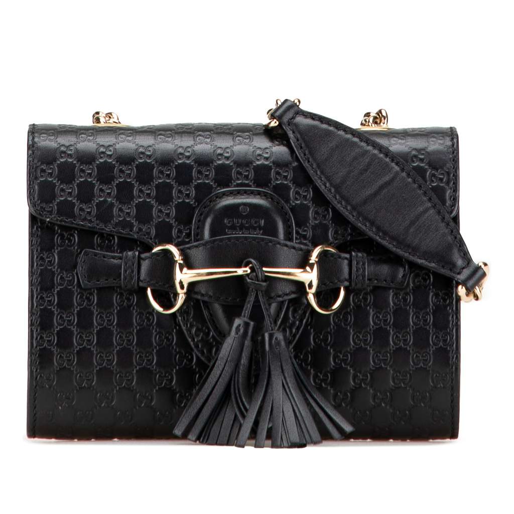 Gucci Mini Microguccissima Emily Crossbody
