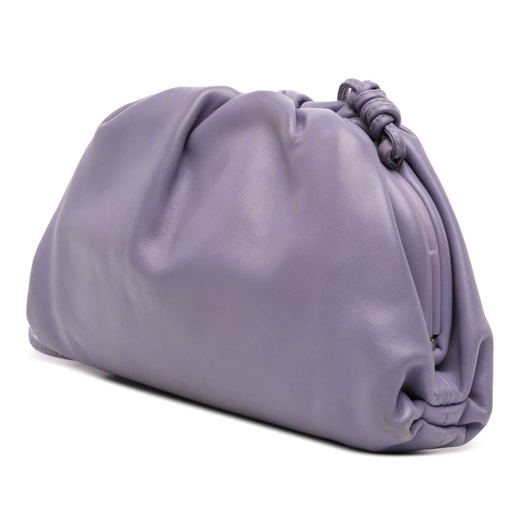 Bottega Veneta Lambskin The Mini Pouch Crossbody - Back view