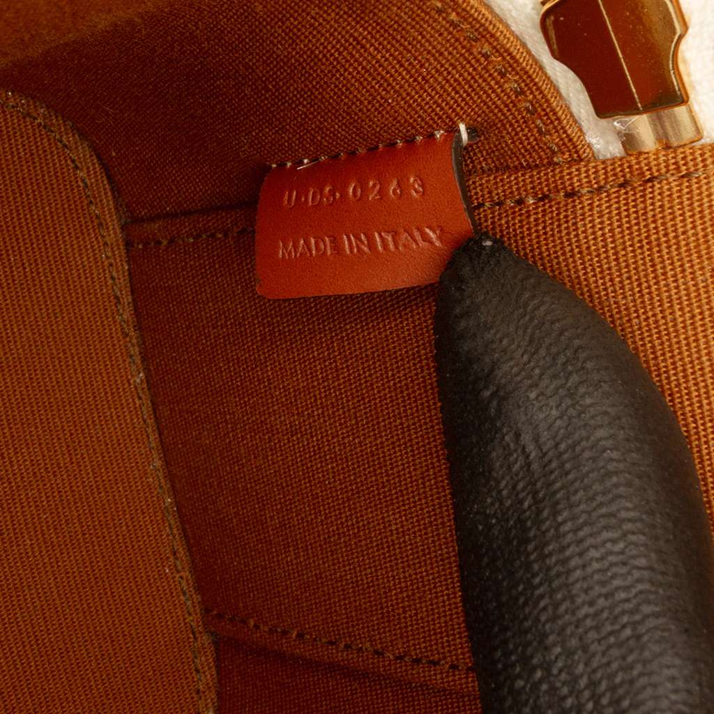 Celine Mini Triomphe Coated Canvas Vanity Case - Side view