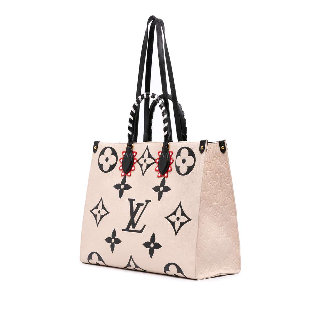 Louis Vuitton Monogram Empreinte Giant Crafty Onthego GM - Back view