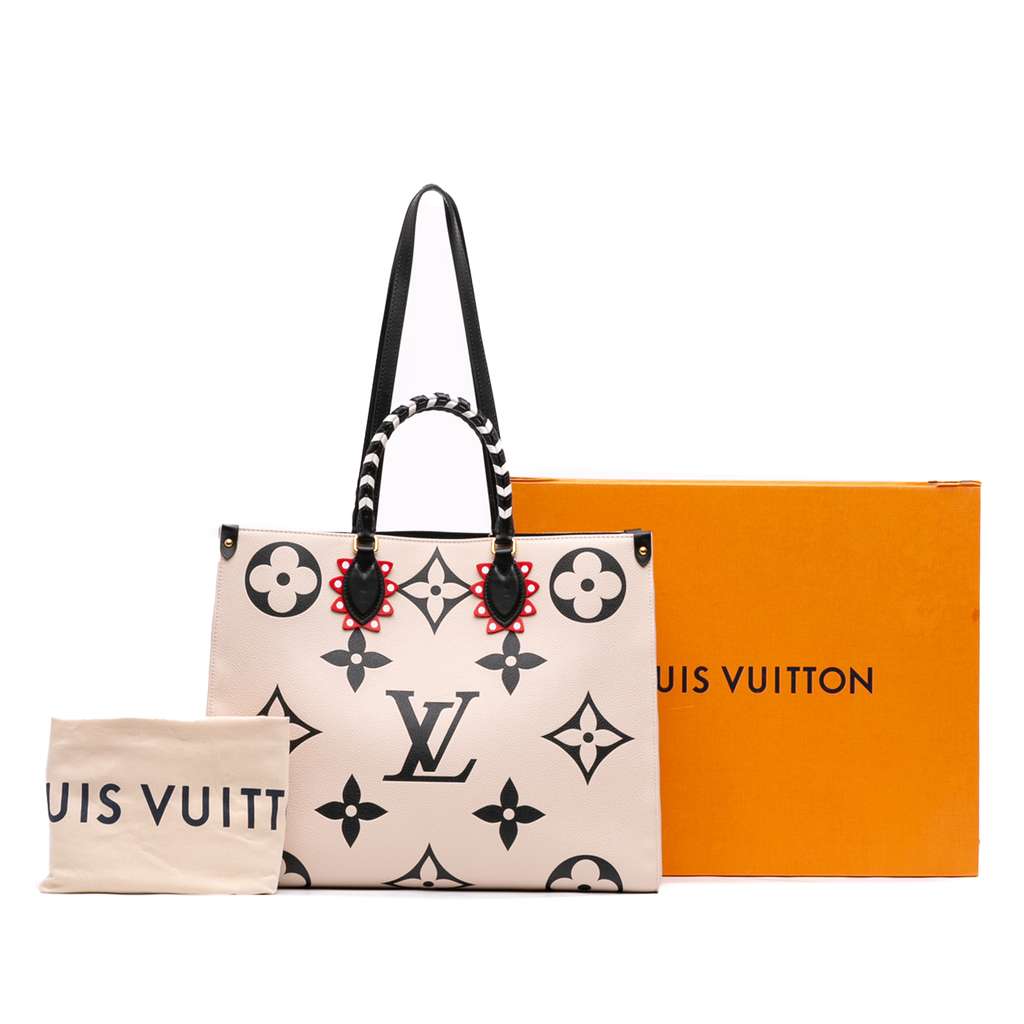 Louis Vuitton Monogram Empreinte Giant Crafty Onthego GM - Image 10
